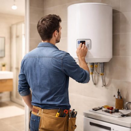 personne-chauffe-eau-salle-bain-moderne