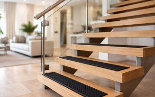 escalier-moderne-rampes-verre-antiderapantes