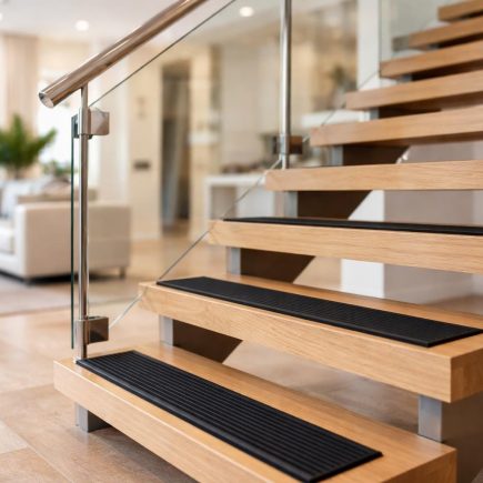escalier-moderne-rampes-verre-antiderapantes