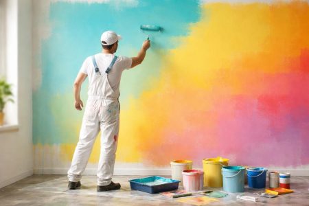 peintre-appliquant-peinture-mur-interieur