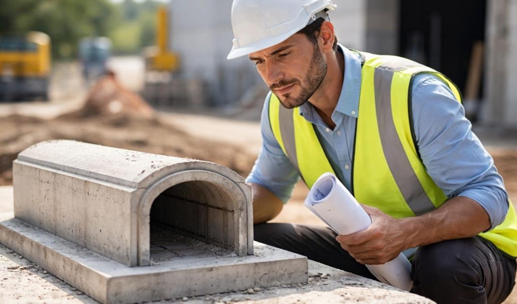 ingenieur-casque-modele-cunette-chantier