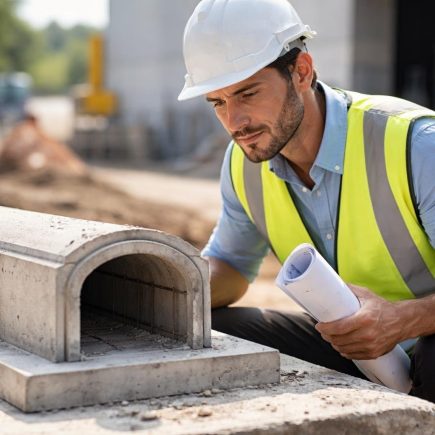 ingenieur-casque-modele-cunette-chantier