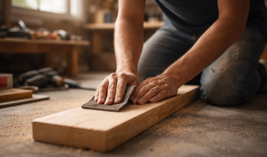 personne-poncage-atelier-outils