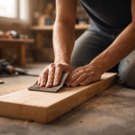 personne-poncage-atelier-outils