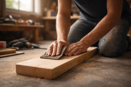 personne-poncage-atelier-outils